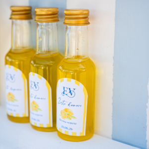 Étiquettes mini bouteilles personnalisées